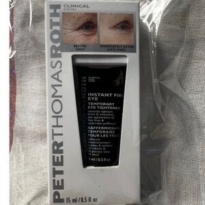 Peter Thomas Roth Instant FIRMx Eye Temporary Eye Tightener 0.5oz 15ml New Box